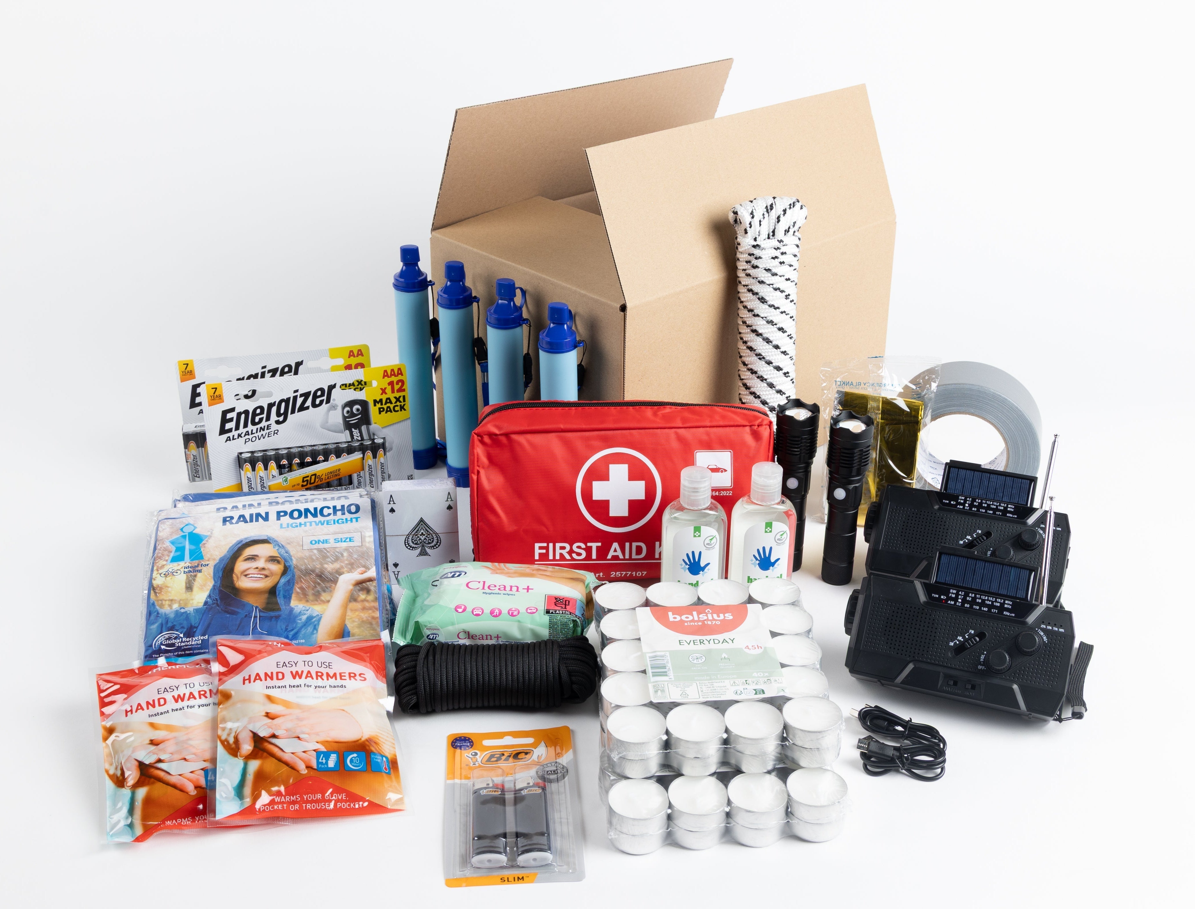 Noodpakket Premium Family 72 uur - Goed voorbereid.