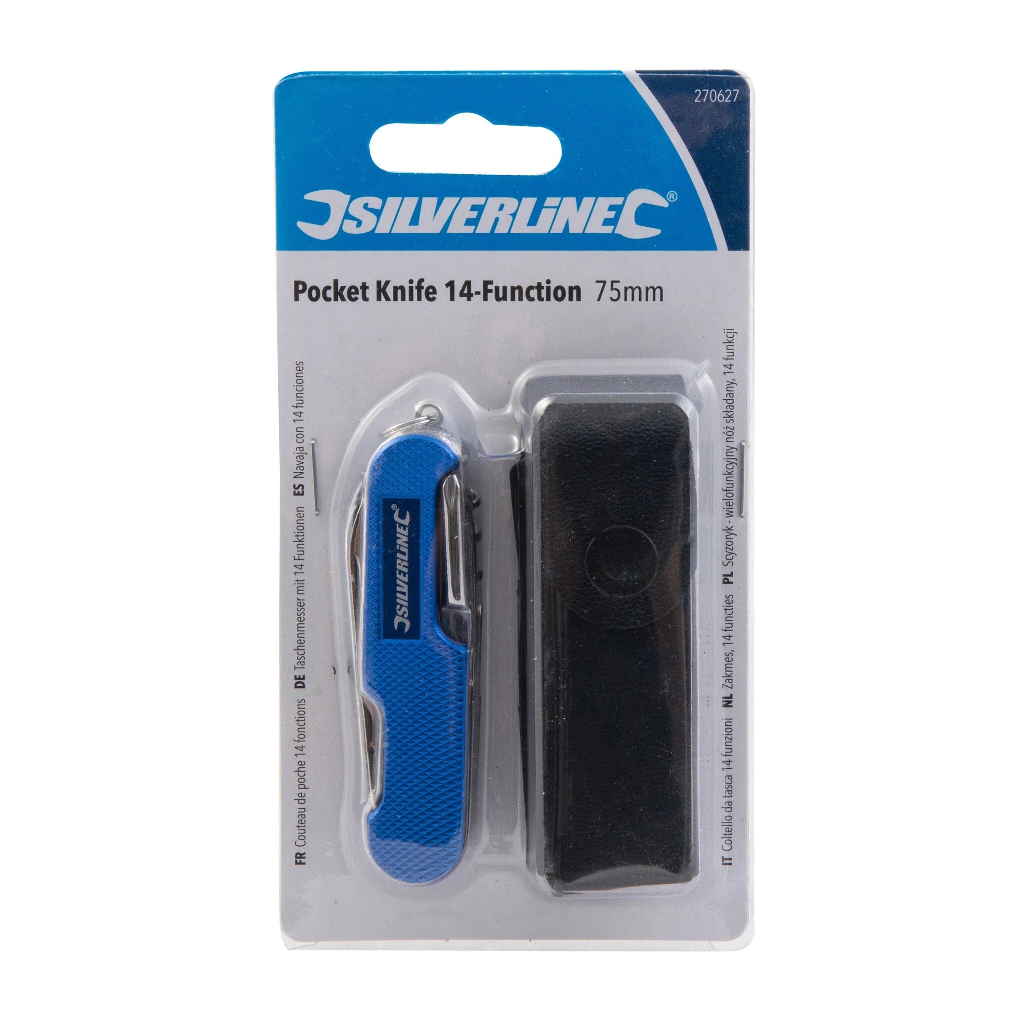 Silverline zakmes – 14-in-1 multifunctioneel zakmes