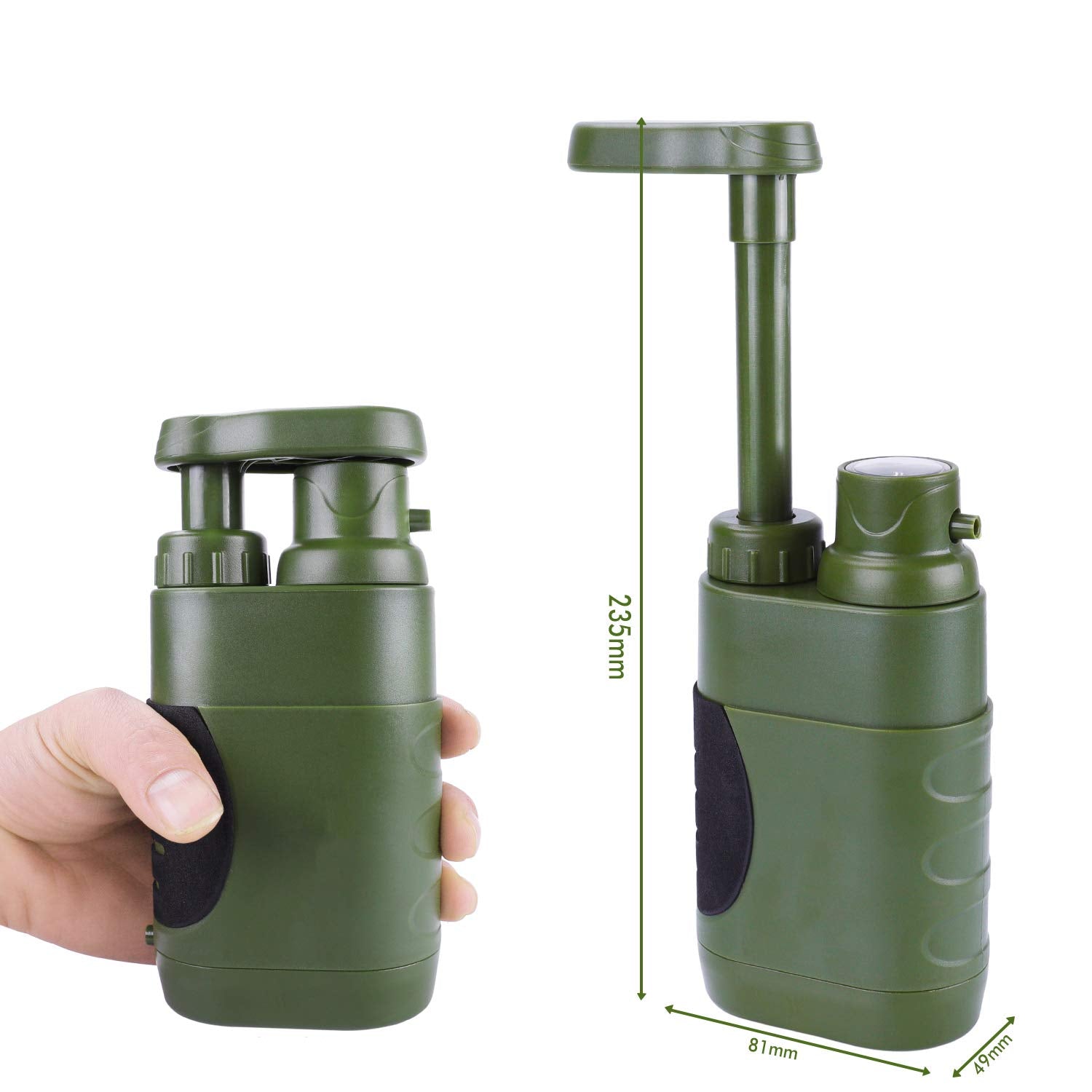AquaDefender™ Survival Waterfilter – 3000 L schoon drinkwater in nood