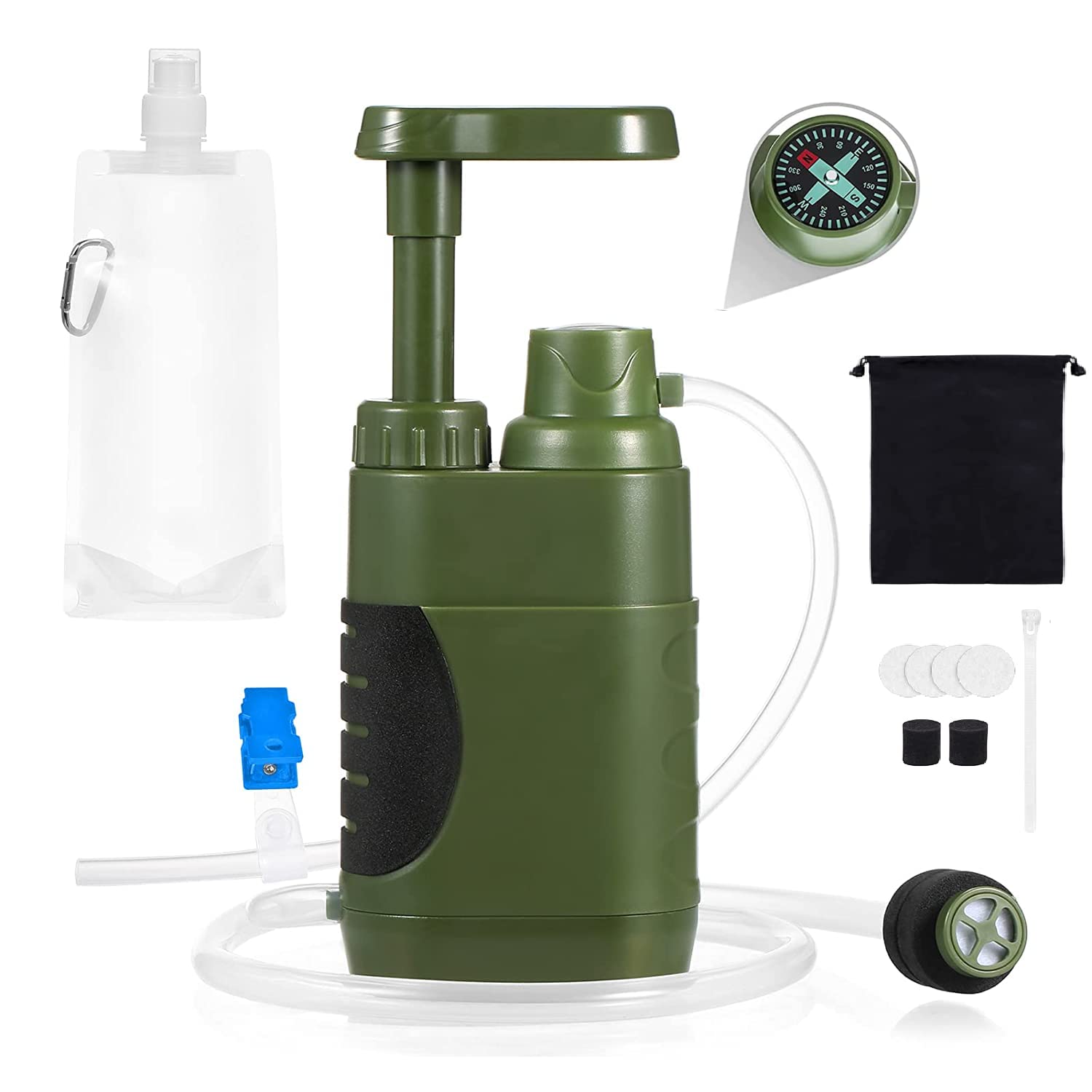 AquaDefender™ Survival Waterfilter – 3000 L schoon drinkwater in nood
