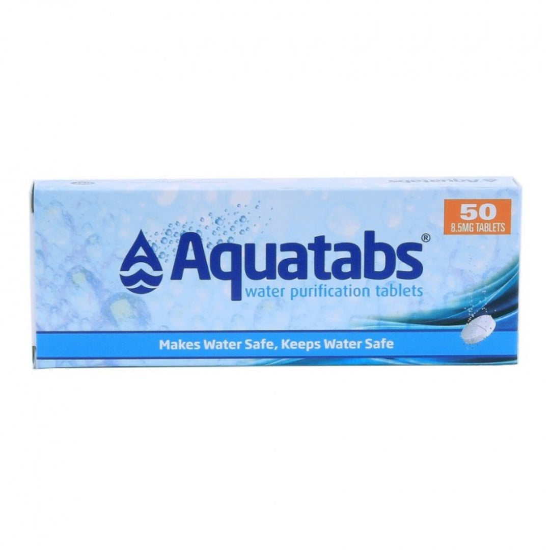 Aquatabs – Waterzuiveringstabletten voor veilig drinkwater (50 stuks)