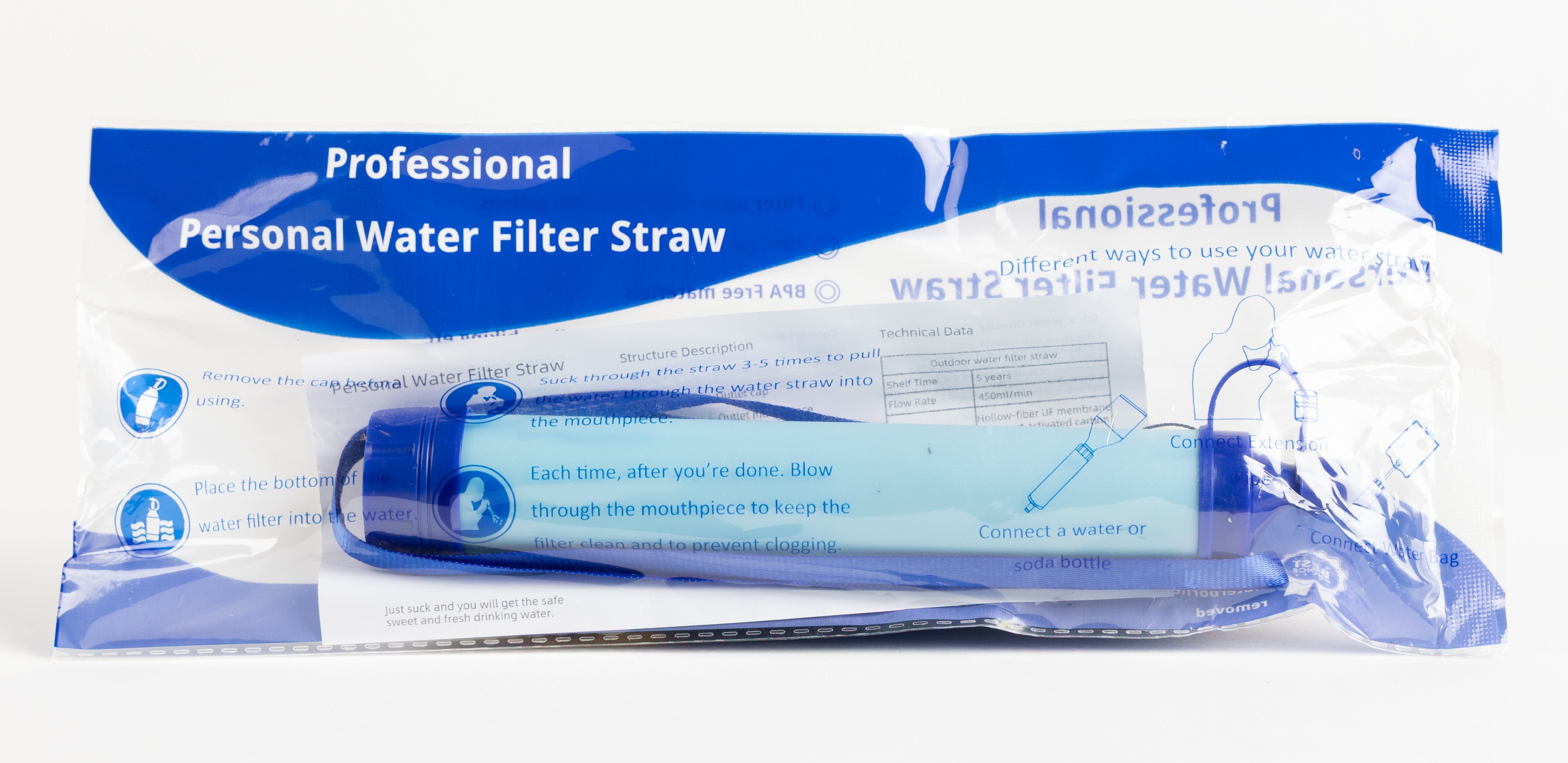 Survival Pro™ Waterfilter – Altijd schoon drinkwater