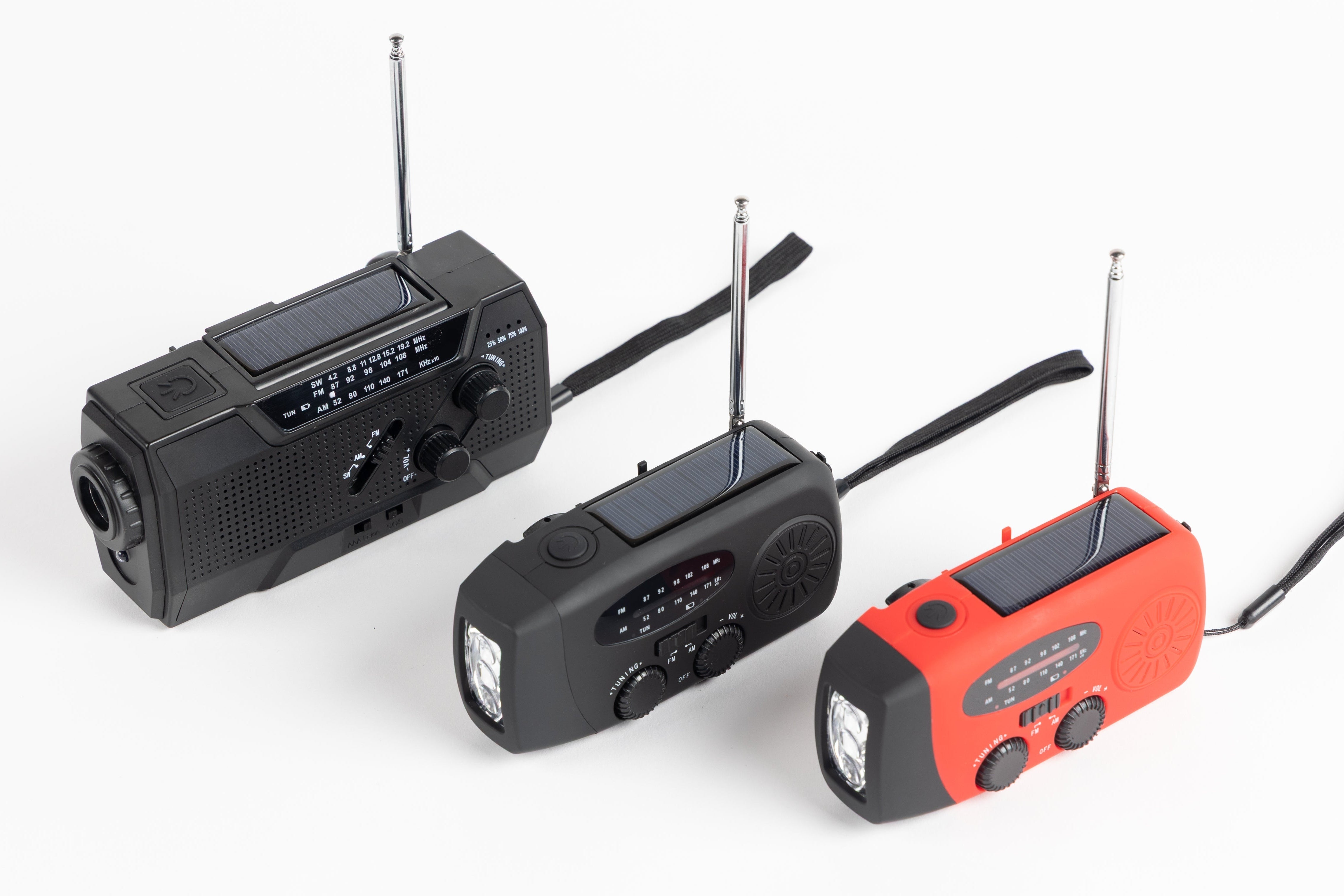 Noodradio™ 2025 Black Edition - Alles in 1 - Goed voorbereid.