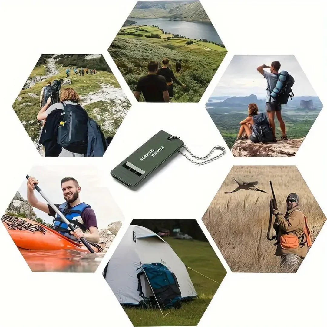 Survival Whistle – Extreem hard noodsignaal tot 2 km
