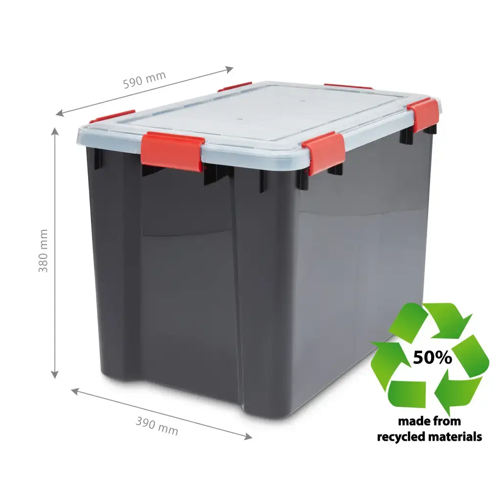 Waterdichte opbergbox – Luchtdichte opslag met 6 clips